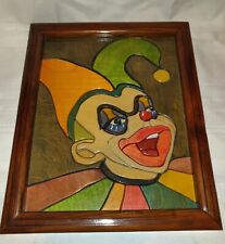 Creepy clown colorful for sale  Akron