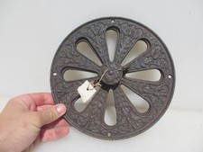 Grelha de ventilação de ferro vitoriana grelha ventilação de ar antiga A.K KENRICK vintage 9" comprar usado  Enviando para Brazil