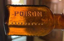 Vintage embossed poison for sale  Beaver Meadows