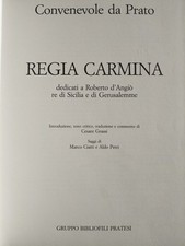 Regia carmina volumi usato  Quarrata