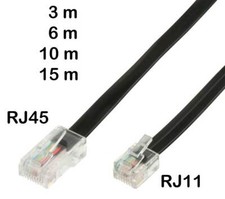 Telefonkabel rj11 rj45 gebraucht kaufen  Limburg a. d. Lahn