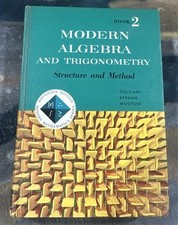 RARE 1963 Modern Algebra and Trigonometry Structure and Method Teachers Edition comprar usado  Enviando para Brazil