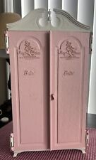 ARMÁRIO E CABIDES VINTAGE 1965 BARBIE SUSY GANSO ROSA/BRANCO ÓTIMO ESTADO! comprar usado  Enviando para Brazil