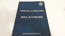 Manuale officina lancia usato  Novara