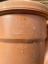 Osma 110 drainage for sale  HERTFORD