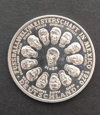 Silbermedaille fussball 1970 gebraucht kaufen  Overath