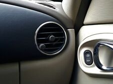 Pour Chrysler PT Cruiser 00-06 Anneaux De Ventilation Chromes Aluminium Poli x2 comprar usado  Enviando para Brazil