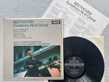 SUTHERLAND / SCHMIDT-ISSERSTEDT - DECCA SXL 6233 - BEETHOVEN - SYMPHONY N.9 comprar usado  Enviando para Brazil