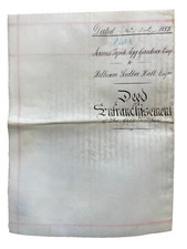 1882 indenture deed for sale  REDHILL