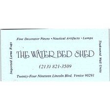 The Water Bed Shed Tapetes Lama Importados Veneza Vintage Cartão de Visita SF3-B3 comprar usado The Water Bed Shed Tapetes Lama Importados Veneza Vintage Cartão de Visita SF3-B3 comprar usado  Enviando para Brazil