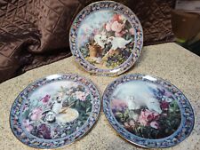 Collector plates floral for sale  Corvallis