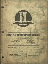 Oliver minneapolis moline for sale  Vulcan