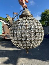 Small globe chandelier for sale  LONDON