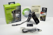 Câmera Filmadora Digital Insignia NS-DV1080P 1080p HD Vídeo 5MP Pacote Testado!! comprar usado  Enviando para Brazil