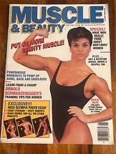 MUSCLE & BEAUTY female bodybuilding magazine MARJO SELIN & CORY EVERSON 6-86 comprar usado  Enviando para Brazil