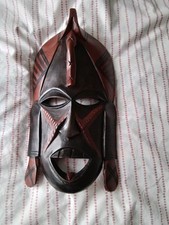 African wooden mask for sale  WIRRAL