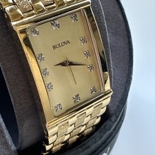 Bulova men gold for sale  Garden Grove