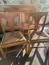 Rush seating chairs for sale  LANARK