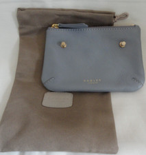 Radley blue leather for sale  LOUGHTON