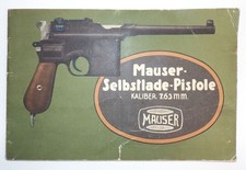 Mauser selbstlade pistole gebraucht kaufen  Neugersdorf