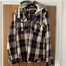 Superdry lumberjack white for sale  MIDDLESBROUGH
