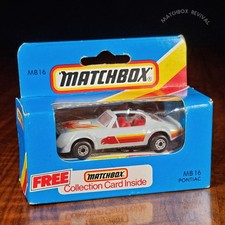 Vintage matchbox .16 for sale  BLANDFORD FORUM