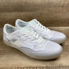Sapatos VANS Ave Couro Branco/Branco Skate Pro Baixo Autêntico Masculino 7.5 Feminino 9 NOVO comprar usado Sapatos VANS Ave Couro Branco/Branco Skate Pro Baixo Autêntico Masculino 7.5 Feminino 9 NOVO comprar usado  Enviando para Brazil