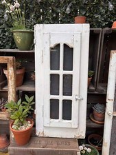 Decoração decorativa francesa vintage recuperada branca gasto janela jardim comprar usado  Enviando para Brazil