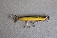 Isca de torpedo vintage de madeira Heddon 130, olhos de vidro comprar usado  Enviando para Brazil