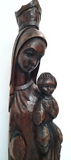 Vierge enfant bois d'occasion  Roubaix