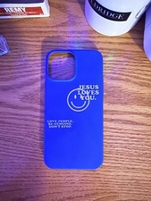 Usado, IPHONE 13 PRO MAX Jesus Loves You Co. Capa telefone design azul comprar usado  Enviando para Brazil