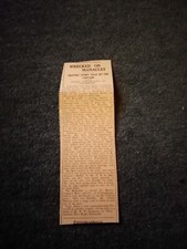B5a ephemera 1934 for sale B5a ephemera 1934 for sale  LEICESTER