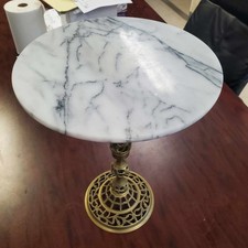 Brass round marble for sale  Bassett