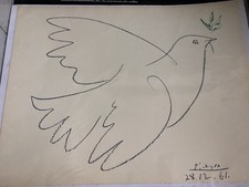 Picasso colombe paix d'occasion Picasso colombe paix d'occasion  Beauvais