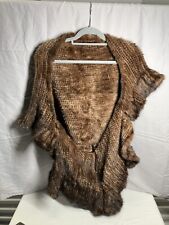 Mink fur poncho for sale  College Point