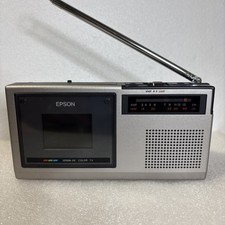 Antiga televisão de bolso Epson ET-10 analógica cor elfo com estojo e manual 1984. Exclnt comprar usado  Enviando para Brazil