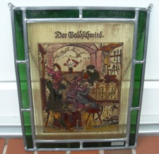 Goldschmied fensterbild glasma gebraucht kaufen  Waldeck