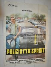 Manifesto poliziotto sprint usato  Palermo
