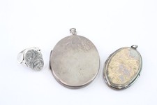 Sterling silver locket for sale  LEEDS