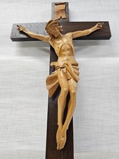 Kruzifix eichenholz wandkreuz gebraucht kaufen  Bad Rappenau