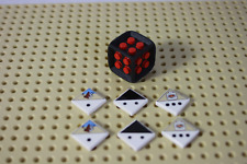 Lego schwarzer würfel gebraucht kaufen  Delbrück