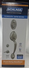 Schlage plymouth satin for sale  Defuniak Springs