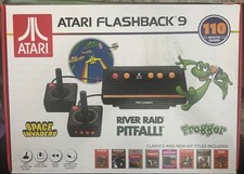 Console doméstico Atari Flashback 9 AR3050 preto 110 jogos eletrônicos integrados em excelente estado usado comprar usado  Enviando para Brazil