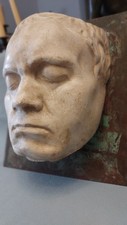 Maschera funebre gesso usato  Vigonovo