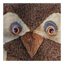 Travesseiro de pelúcia grande coruja bicho de pelúcia 14 x 14 sem manchas ou rasgos LEIA comprar usado  Enviando para Brazil