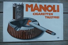 Manoli zigarettenwerbung 1900 gebraucht kaufen  Kiel