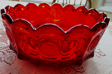 Vintage fostoria ruby for sale  Tyrone