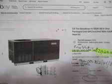 3.5 ton goodman for sale  Chesnee
