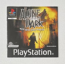 Alone In The Dark PAL BLACK LABEL Playstation PS1 Manual de Instruções GC comprar usado  Enviando para Brazil