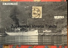 Cartolina nave ship usato  Italia